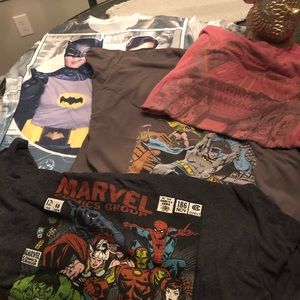 Superhero tshirts